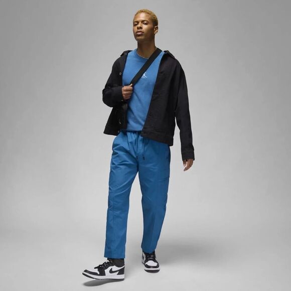 Jordan Nike Air Cargo Pants Woven Straight Leg Teal - Picture 7 of 13